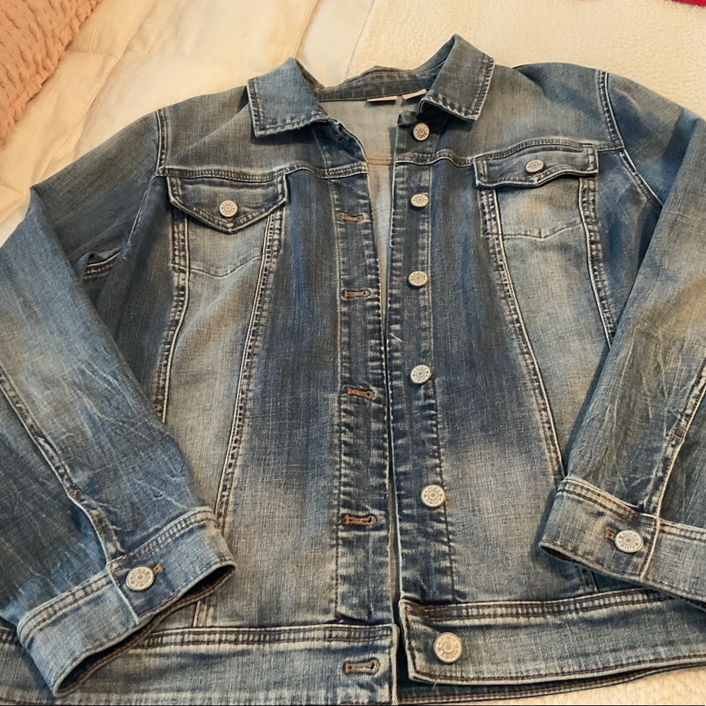 Chicos Denim Jean Jacket